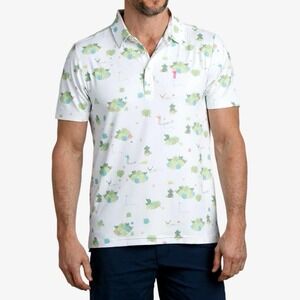 William Murray Beep Men's Short Sleeve Athletic Golf Polo Shirt XL